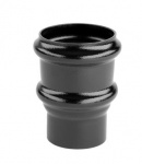 Alutec Tudor 63mm Pipe Socket (non eared) Heritage Black